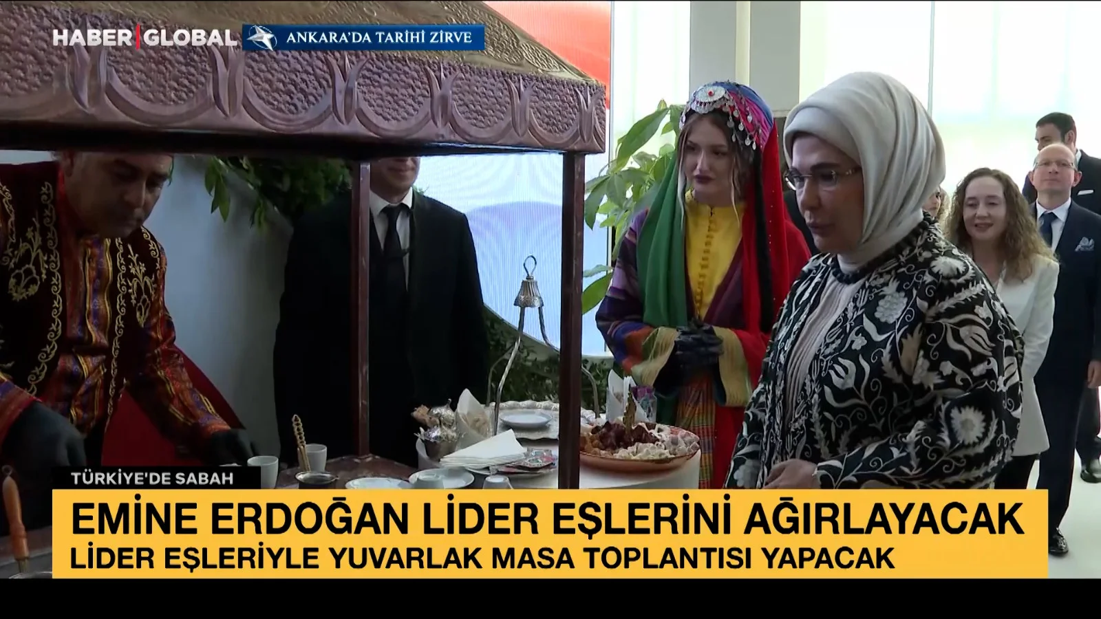 Emine Erdoğan lider eşlerine Ankara’da ev sahipliği yapacak