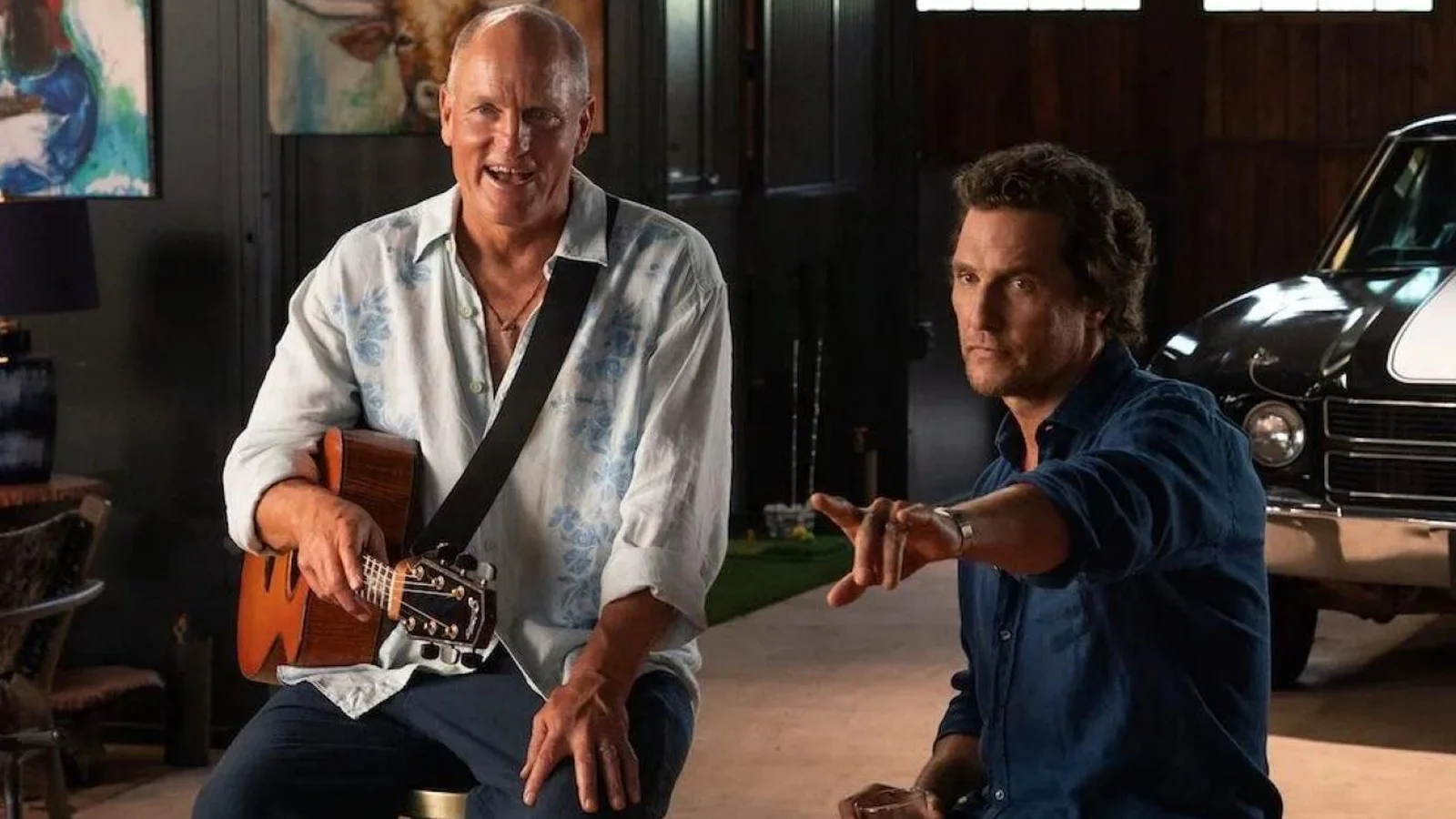 Matthew McConaughey ve Woody Harrelson’lı diziden ilk kare yayınlandı