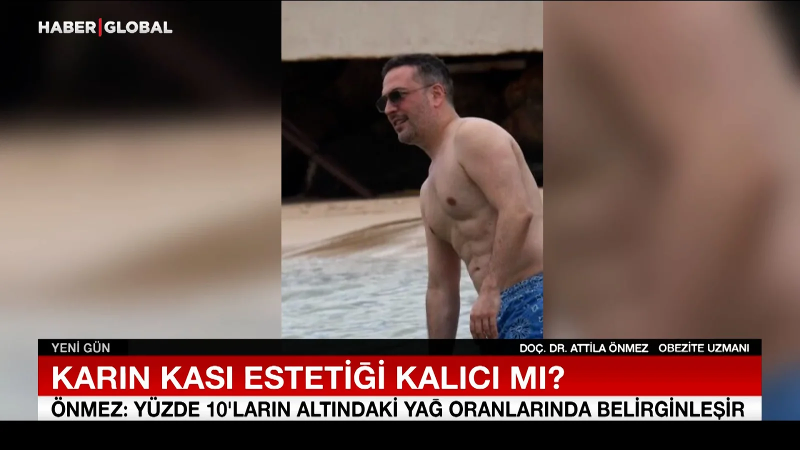 Oğuzhan Koç’un karın kası görünümü estetik mi?