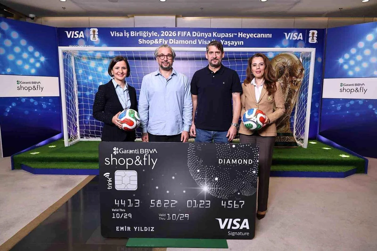 Visa ve Garanti BBVA, 2026 FIFA Dünya Kupası için iş birliği yaptı
