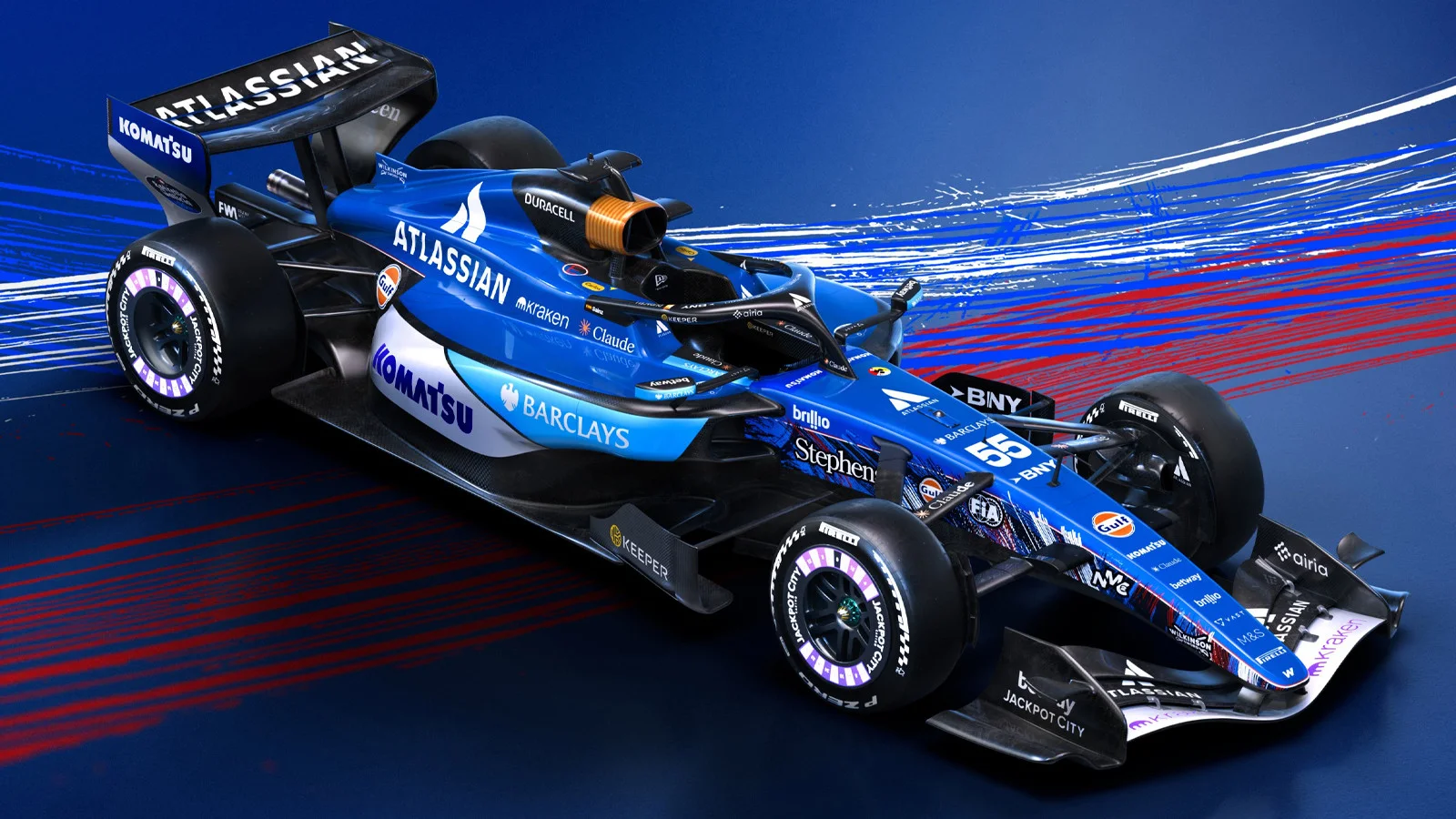Williams, Britanya Grand Prix için özel tasarımını tanıttı