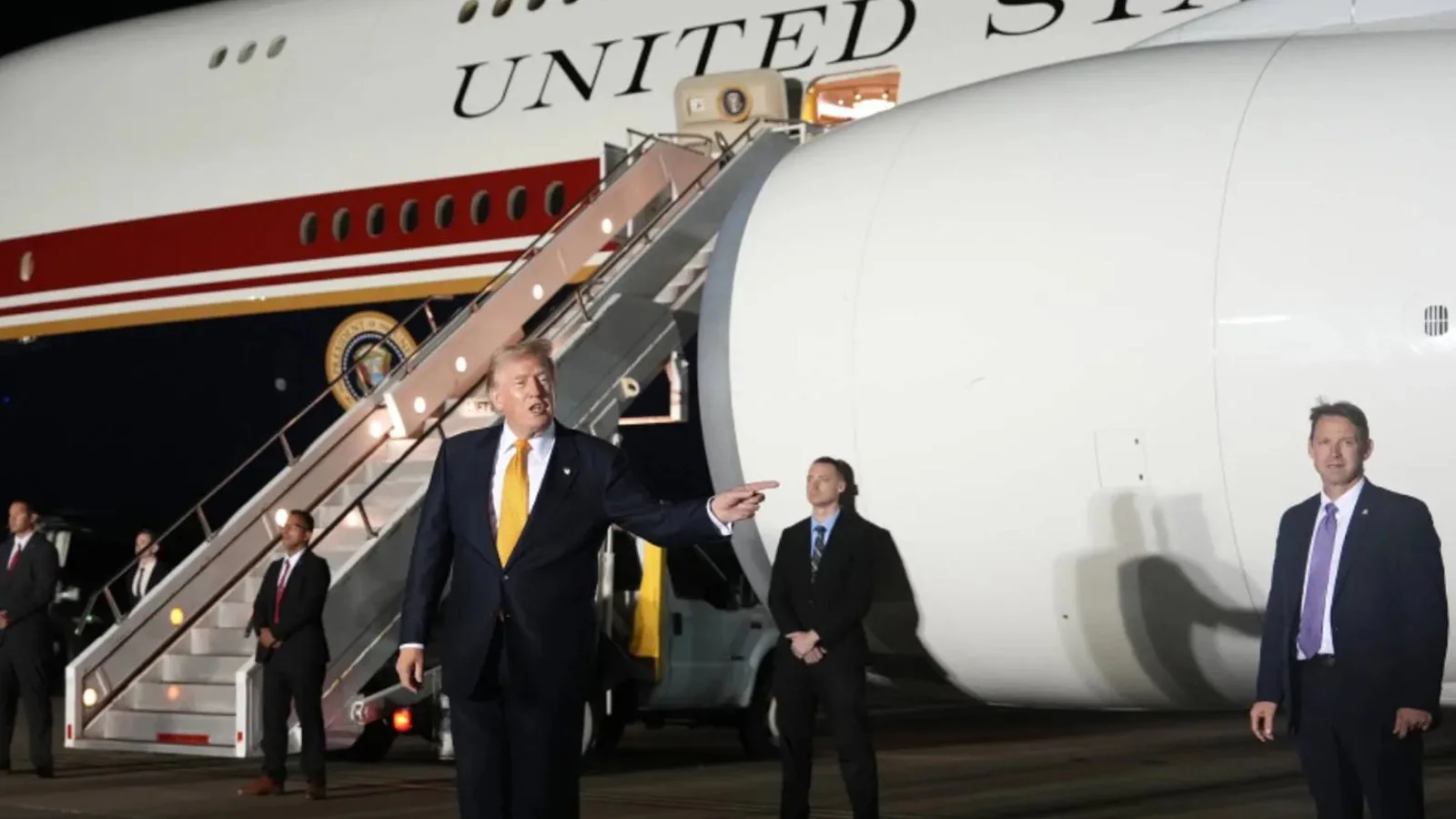 Trump'ın Ankara dönüşünde gizli güvenlik operasyonu ortaya çıktı