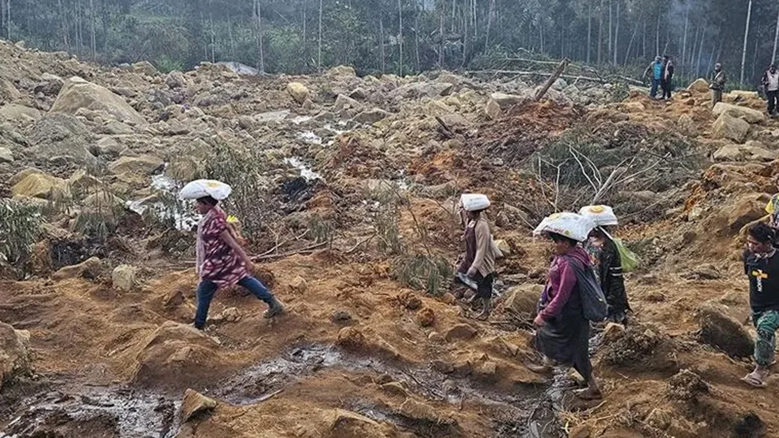 Gine'de çöp alanında toprak kayması: 30 ölü, 22 yaralı