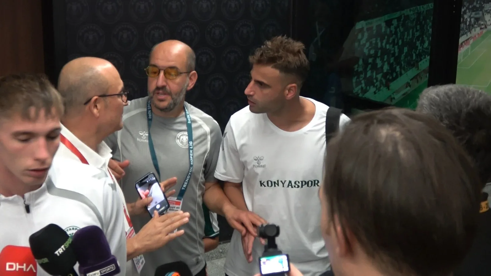 Deniz Türüç, Trabzonspor maçı sonrası TFF temsilcisiyle tartıştı